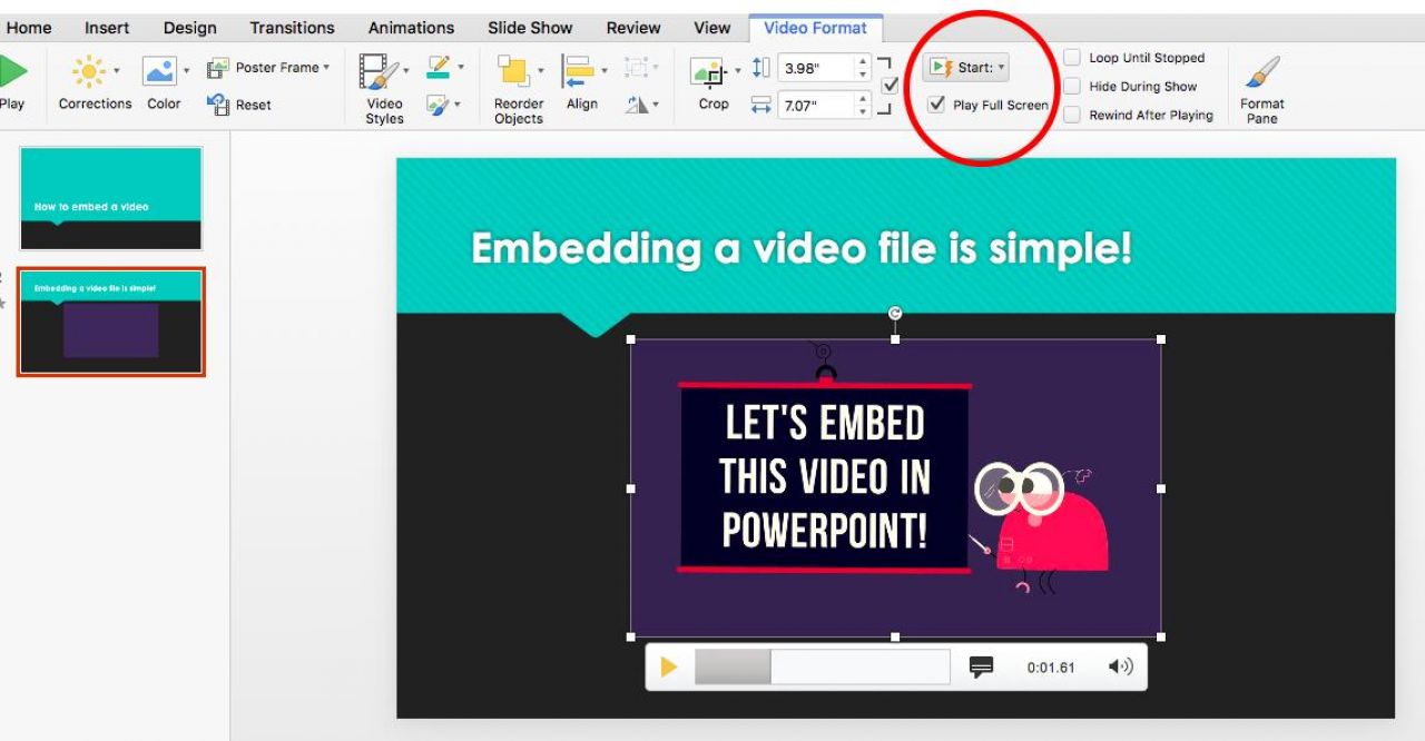How To Embed Videos In Powerpoint For Mac
